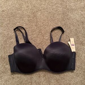 Cacique NWT Black multiway Strapless Bra 40D